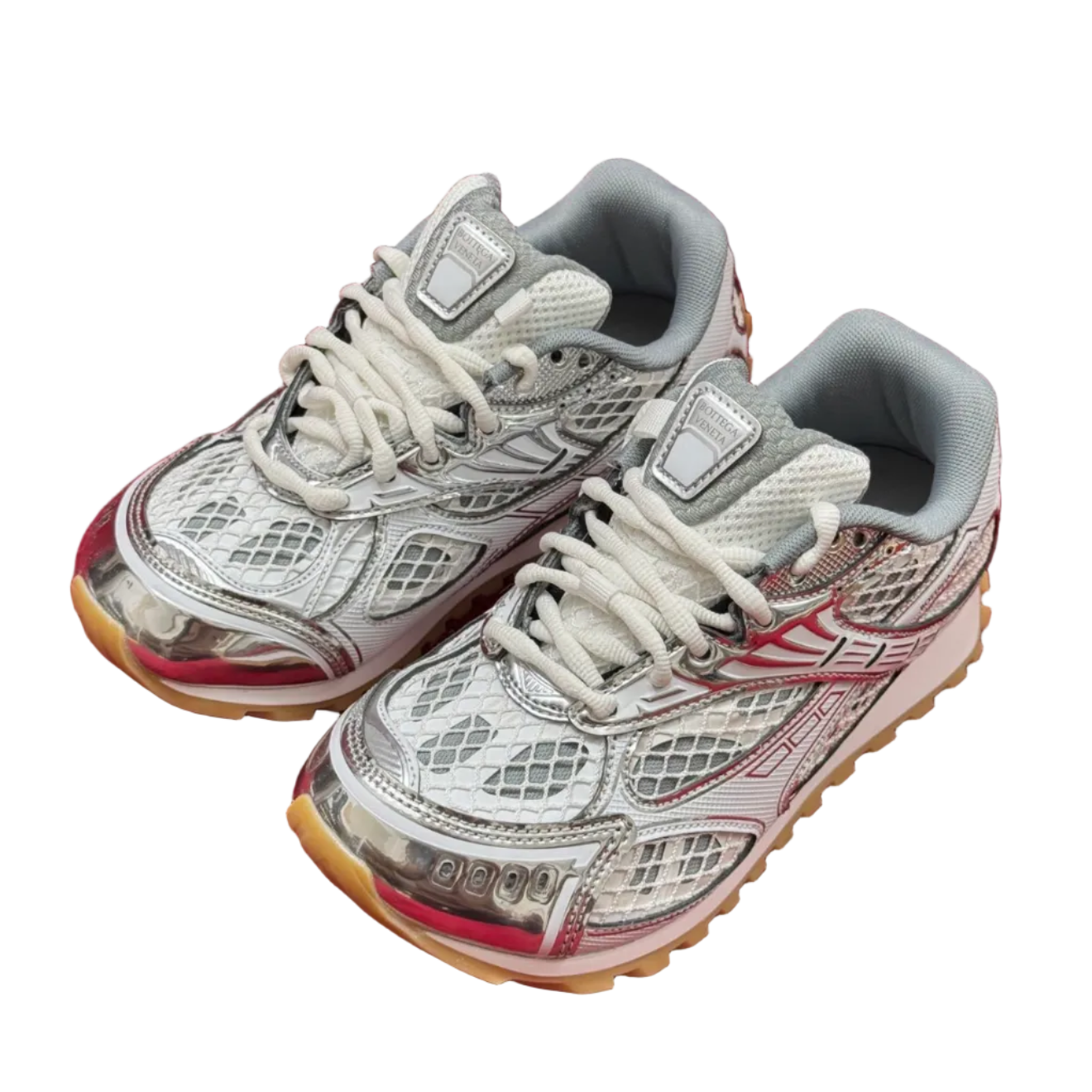 Bottega Veneta Orbit ‘Silver White’