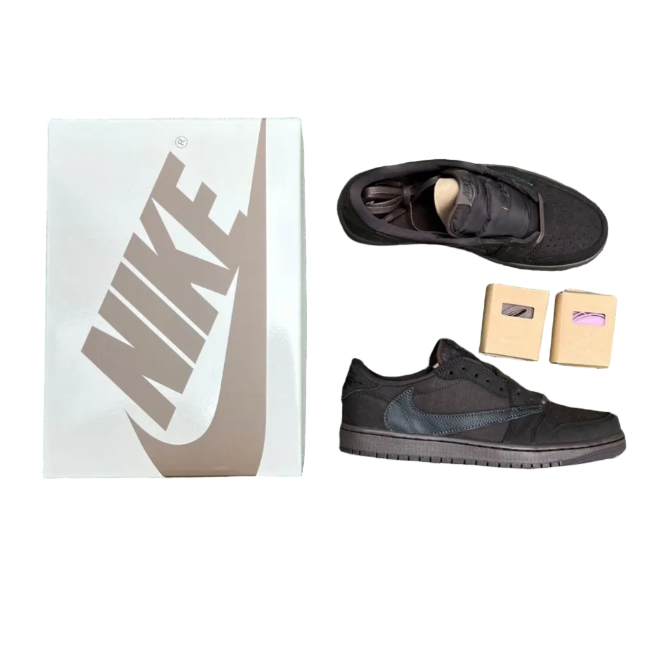 Jordan 1 Low Travis Scott Velvet Brown