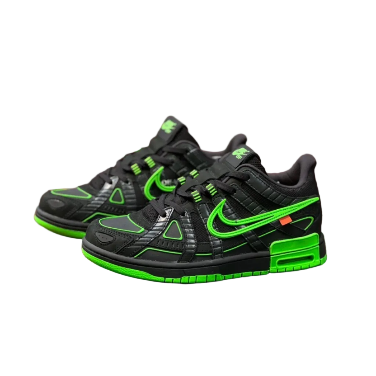 Nike X Off-White
Air Rubber Dunk "Green Strike"