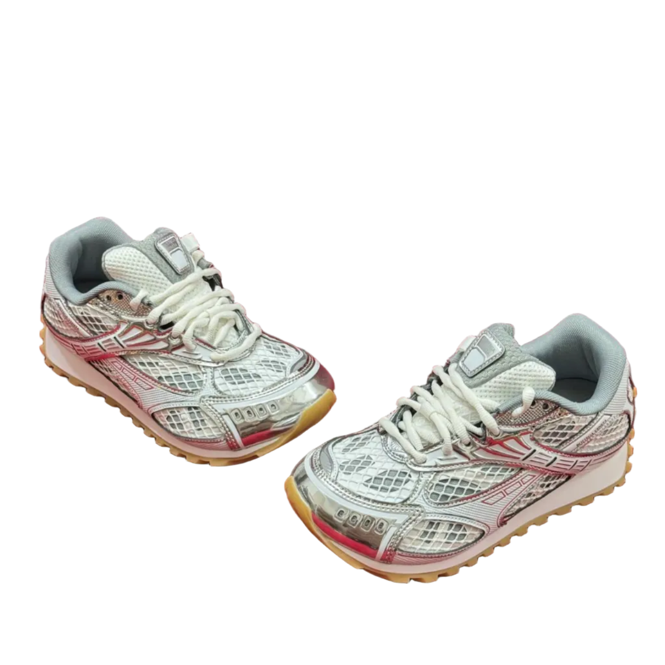 Bottega Veneta Orbit ‘Silver White’
