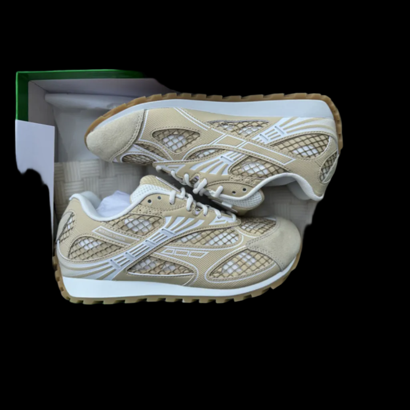Bottega Veneta Orbits “Beige”