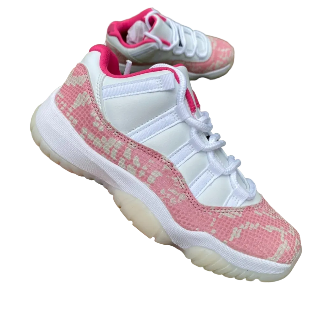 Jordan 11 Retro Low “Pink Snakeskin”